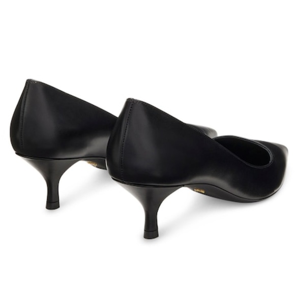 Stuart Weitzman - Stuart Kitten Pump Black - Picture 3 of 4